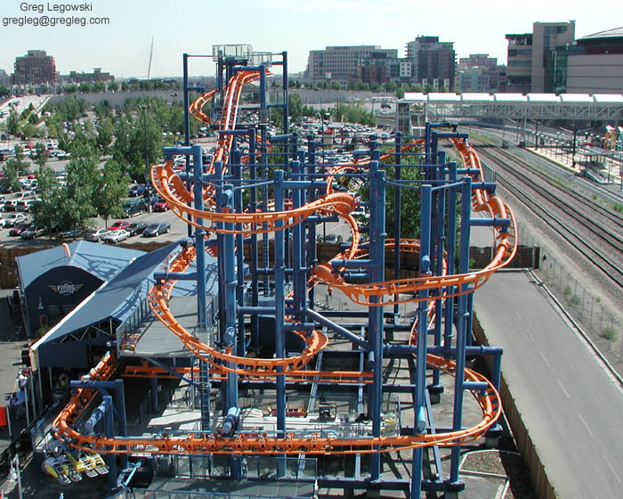 The Flying Coaster photo from Elitch Gardens