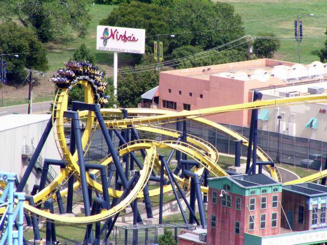 Batman: The Ride photo from Six Flags Over Texas