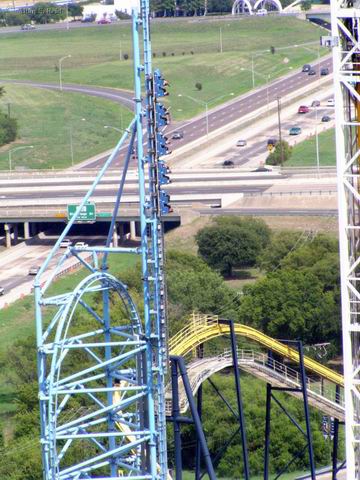 Mr. Freeze: Reverse Blast photo from Six Flags Over Texas