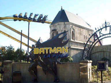 Batman photo from Warner Bros. Movie World Madrid