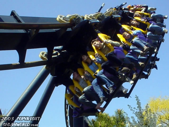 Batman: The Ride photo from Six Flags Great America