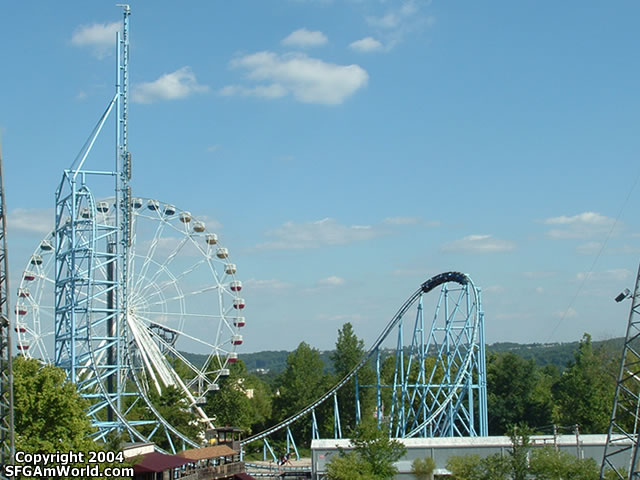 Mr. Freeze: Reverse Blast photo from Six Flags St. Louis