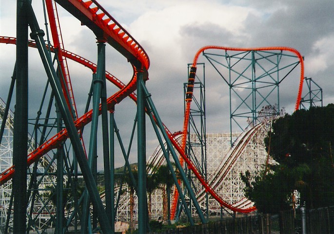 Goliath photo from Six Flags Magic Mountain