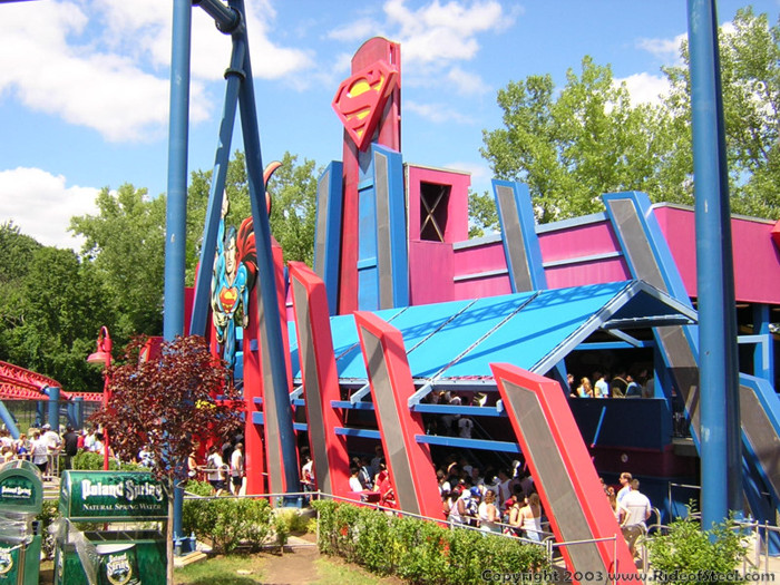 Superman Ride Of Steel Photo From Six Flags New England Coasterbuzz