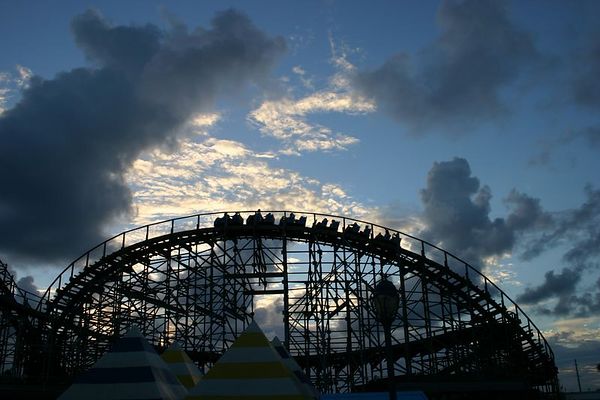 Hurricane photo from Myrtle Beach Pavilion and Amusement Park