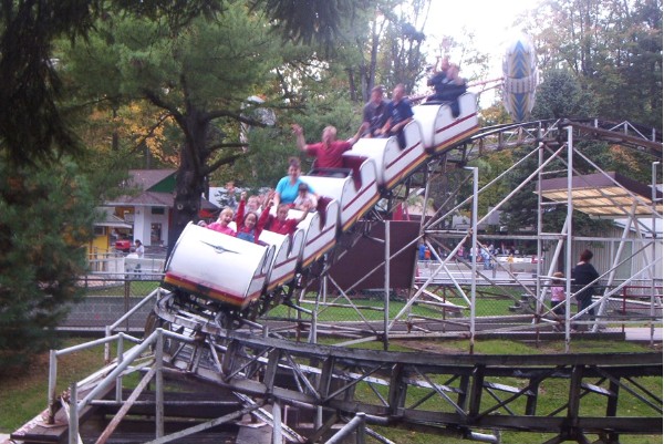 High Speed Thrill Coaster photo from Knoebels