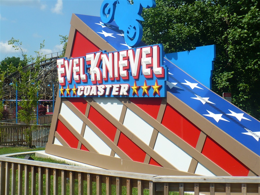 Evel Knievel photo from Six Flags St. Louis