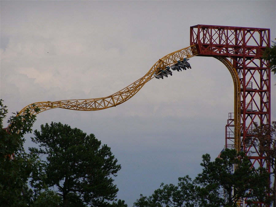 X Coaster photo from Magic Springs and Crystal Falls