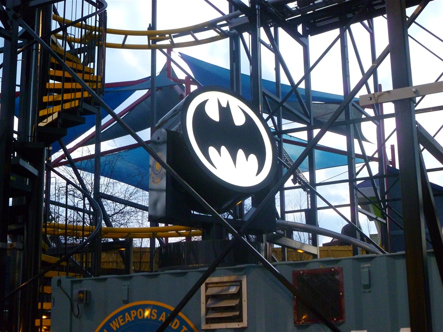 Gotham City Gauntlet Escape from Arkham Asylum photo from Six Flags New England