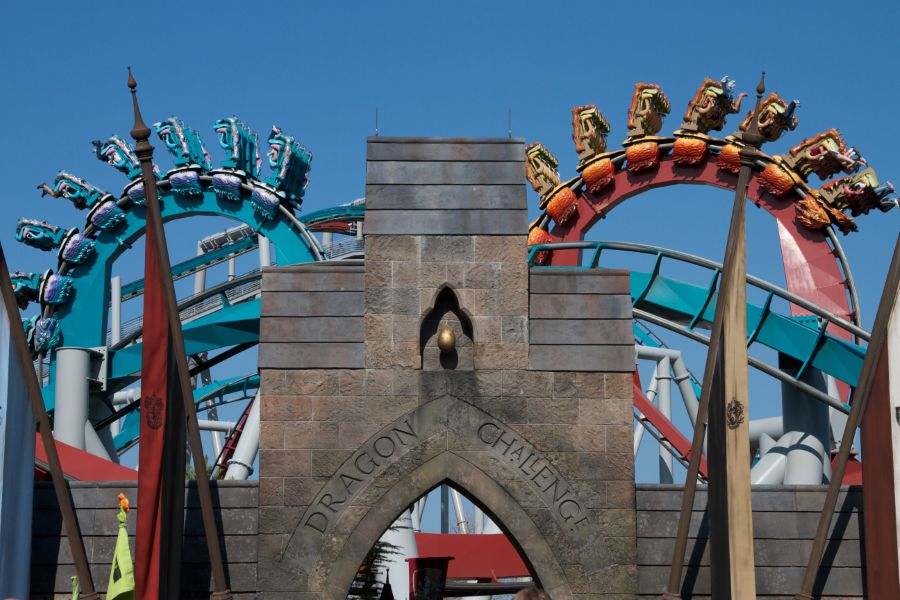 Dragon Challenge (Hungarian Horntail) photo from Islands of Adventure