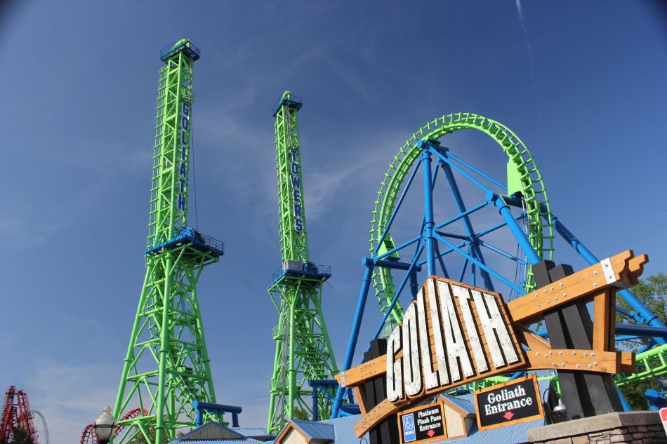 Goliath photo from Six Flags New England
