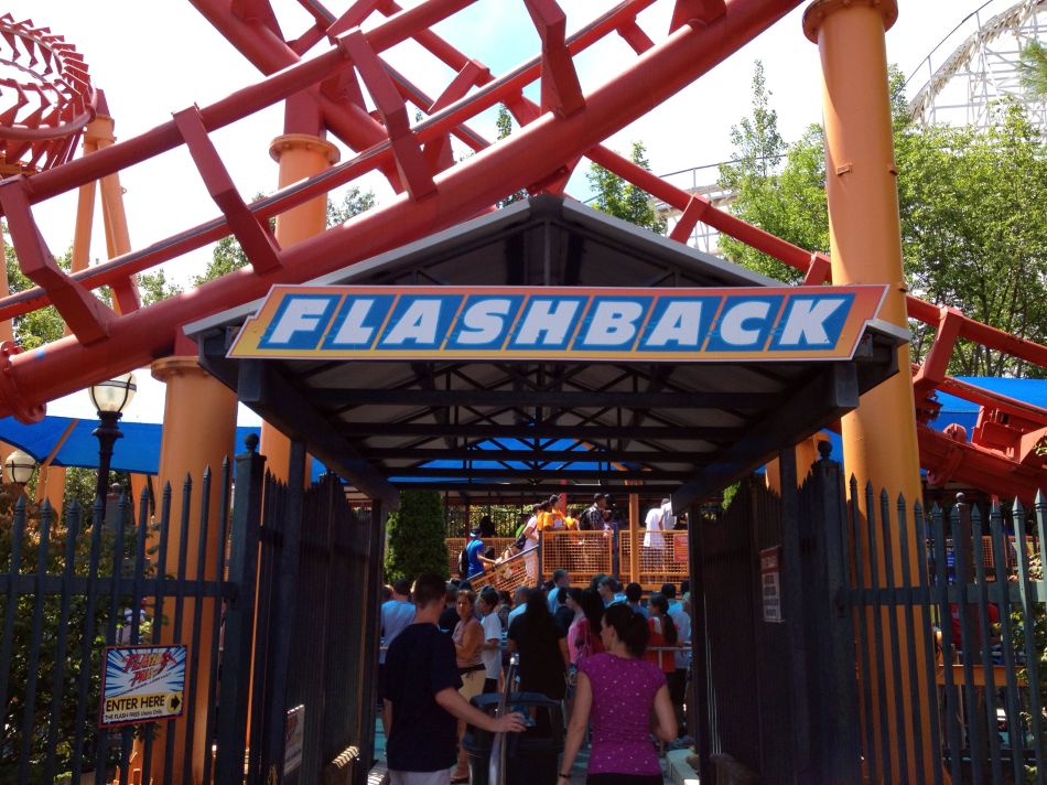 Flashback photo from Six Flags New England