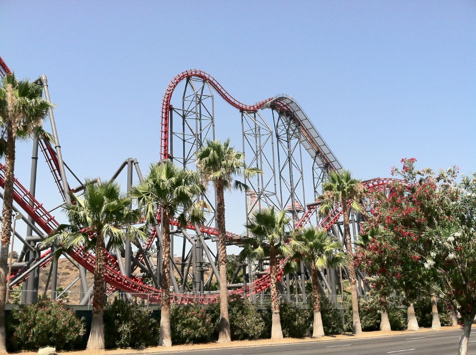 X2 photo from Six Flags Magic Mountain