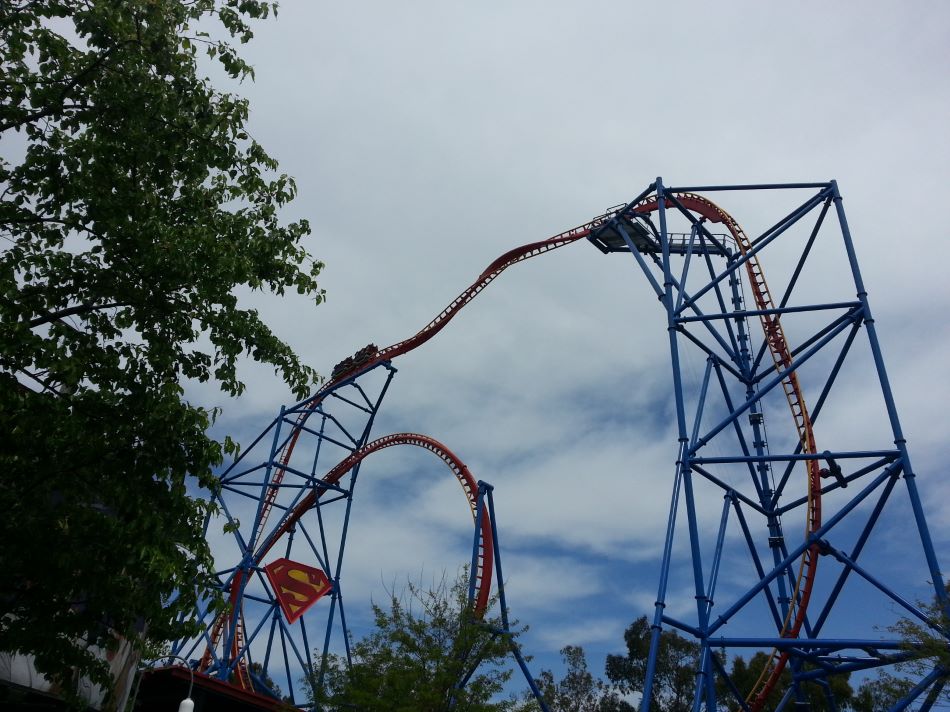 Superman Ultimate Flight photo from Six Flags Discovery Kingdom