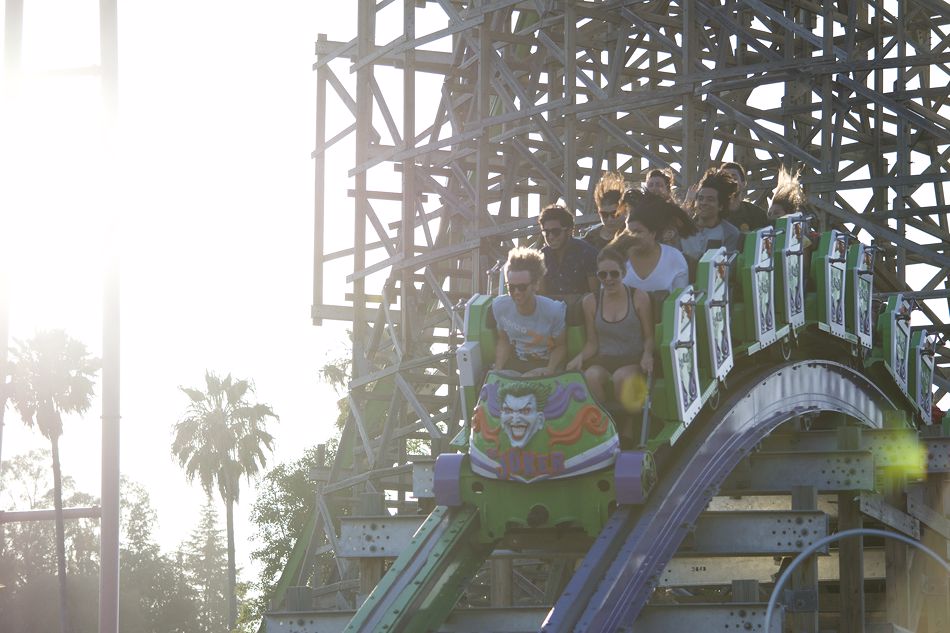 The Joker photo from Six Flags Discovery Kingdom