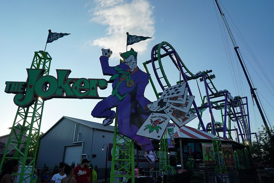 The Joker photo from Six Flags New England
