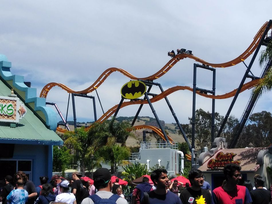 Batman: The Ride photo from Six Flags Discovery Kingdom