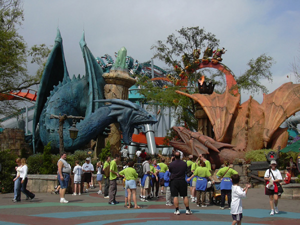 Dueling Dragons (Fire) photo from Islands of Adventure