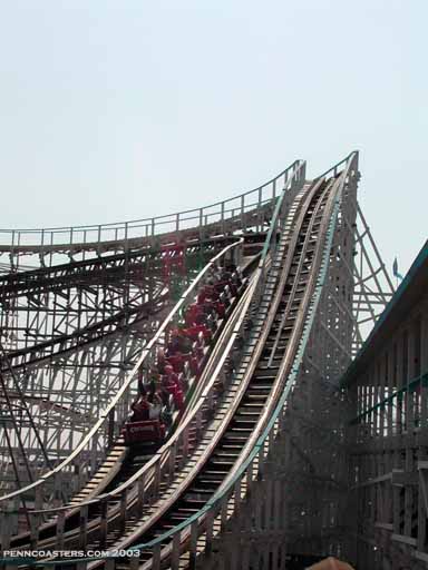 Riverside Cyclone photo from Six Flags New England