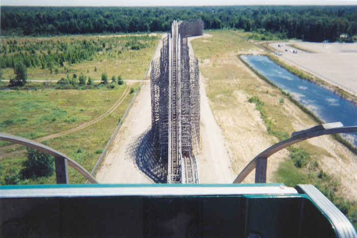 Shivering Timbers photo from Michigan's Adventure