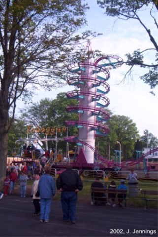 Toboggan photo from Conneaut Lake