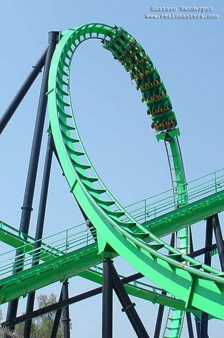 Riddler's Revenge photo from Six Flags Magic Mountain