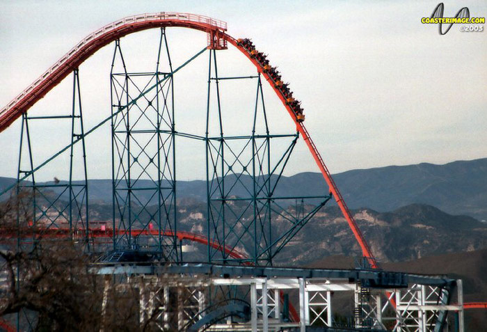 Goliath photo from Six Flags Magic Mountain