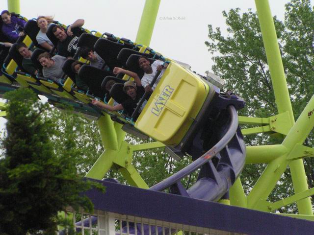 Laser photo from Dorney Park