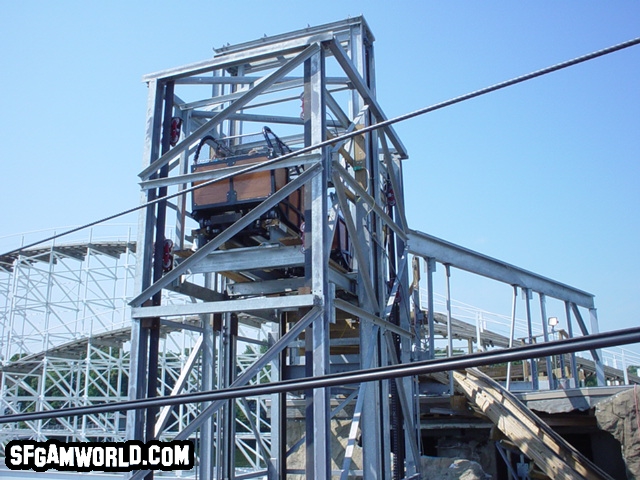 Lost Coaster of Superstition Mountain, The photo from Indiana Beach