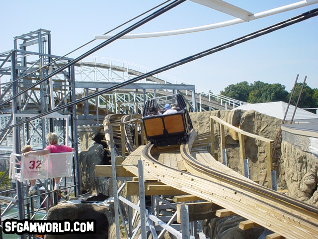 Lost Coaster of Superstition Mountain, The photo from Indiana Beach