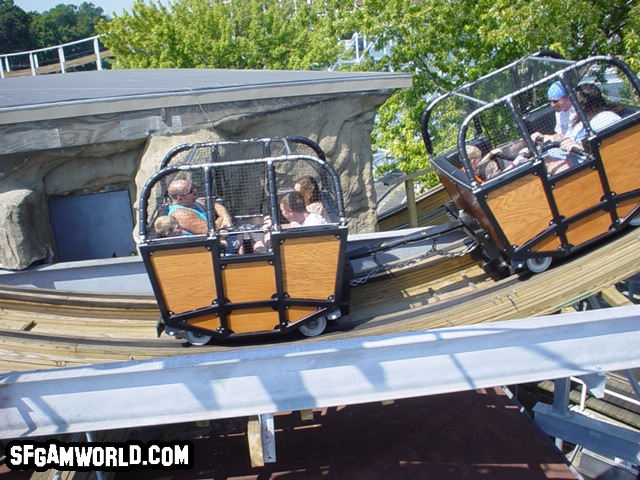 Lost Coaster of Superstition Mountain, The photo from Indiana Beach