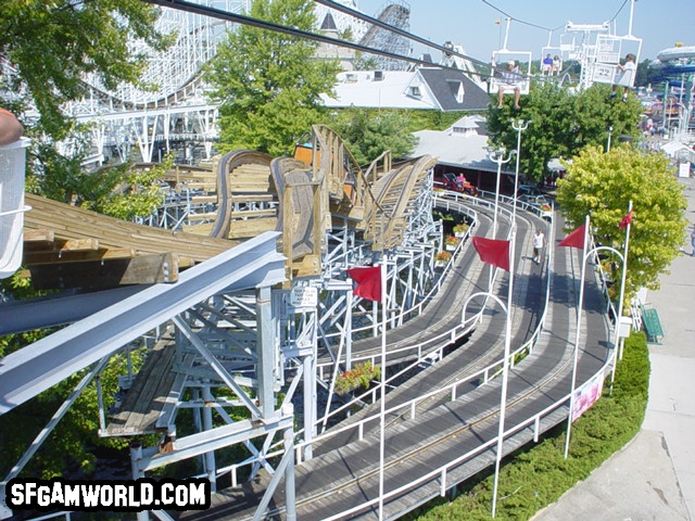 Lost Coaster of Superstition Mountain, The photo from Indiana Beach