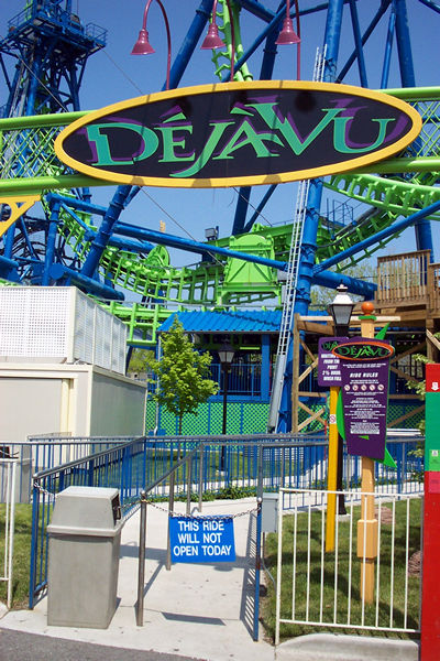 Deja Vu photo from Six Flags Great America