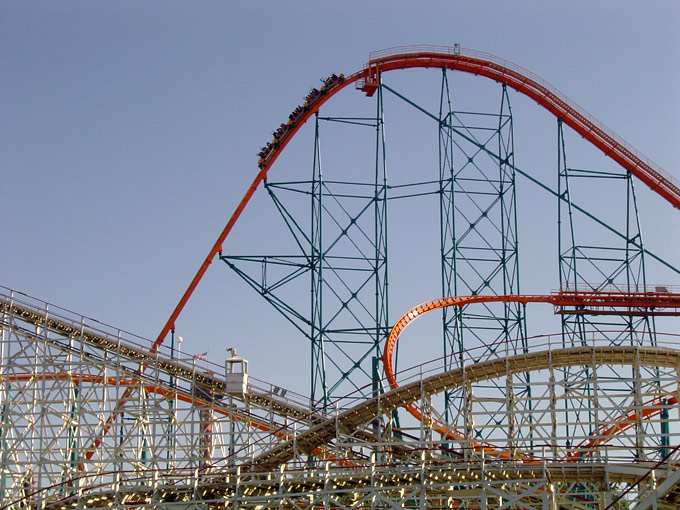 Goliath photo from Six Flags Magic Mountain