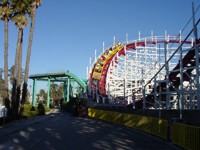 Giant Dipper photo from Santa Cruz Beach Boardwalk