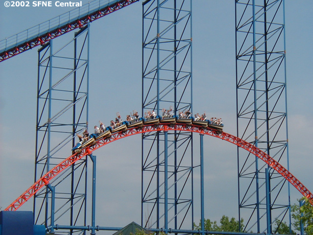 Superman: Ride of Steel photo from Six Flags New England