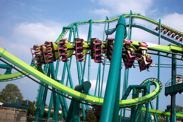 Raptor photo from Cedar Point