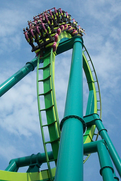 Raptor photo from Cedar Point