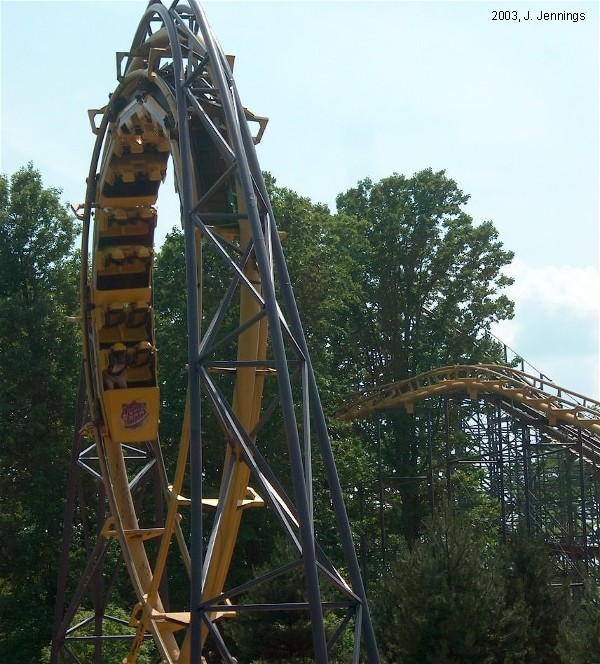 Double Loop photo from Geauga Lake