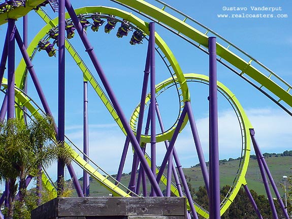 Medusa photo from Six Flags Discovery Kingdom