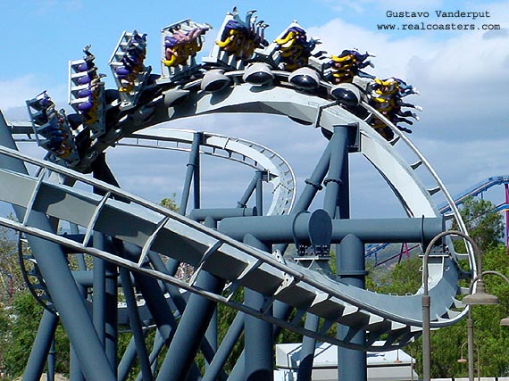 Batman: The Ride photo from Six Flags Magic Mountain