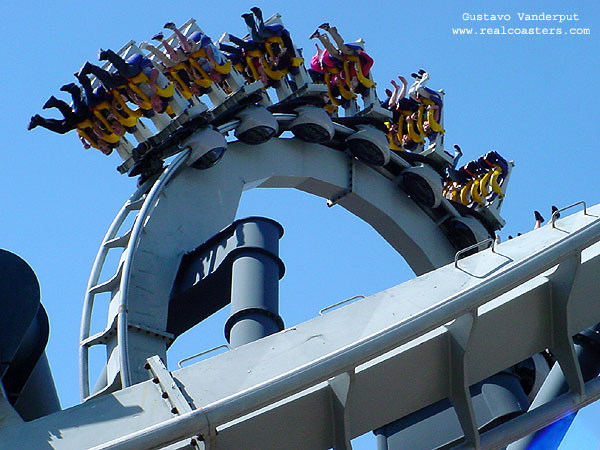 Batman: The Ride photo from Six Flags Magic Mountain