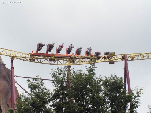 Volcano: The Blast Coaster photo from Kings Dominion