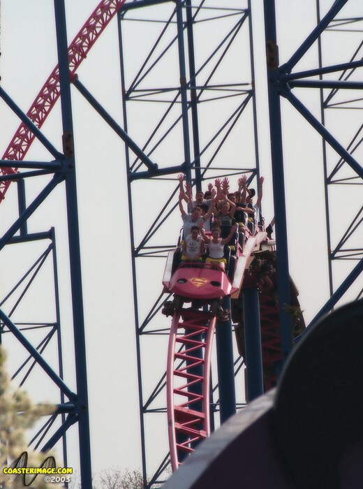 Superman Ride Of Steel Photo From Six Flags America Coasterbuzz