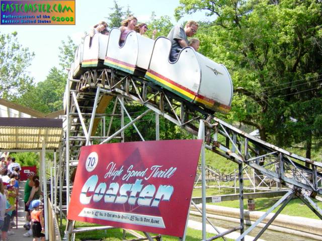 High Speed Thrill Coaster photo from Knoebels