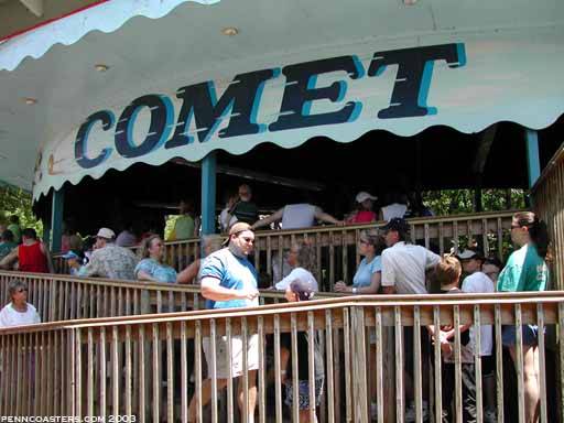 Comet photo from Waldameer Park