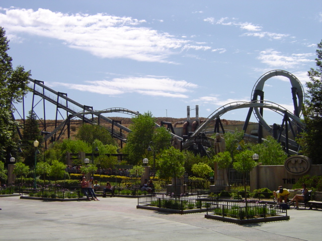 Batman: The Ride photo from Six Flags Magic Mountain