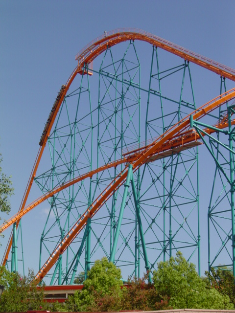 Goliath photo from Six Flags Magic Mountain