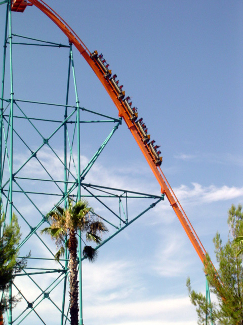 Goliath photo from Six Flags Magic Mountain