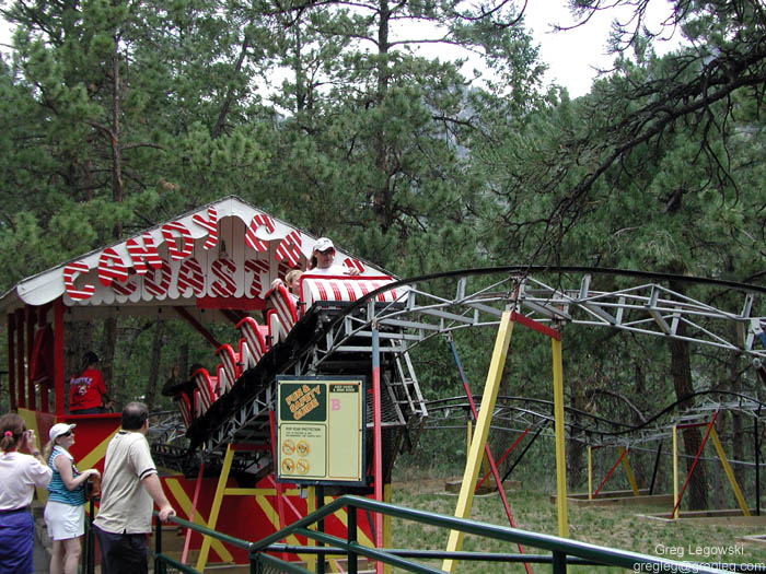 Candy Cane Coaster photo from Santa's Workshop